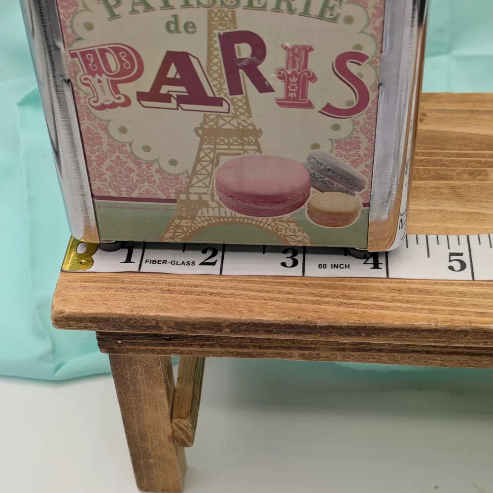 Paris Patisserie Napkin Holder Metal Diner Style